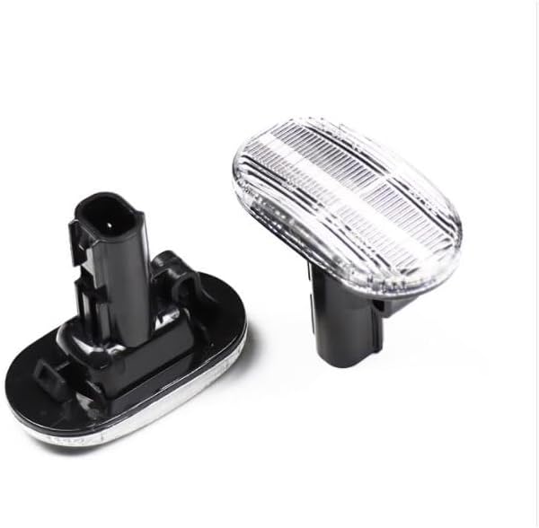 2PCS Led Dynamic Side Marker Turn Signal Indicator Repeater Light,for Suzuki Jimny 2-Door 4-Door 2019+,LED Turn Signal Light Replacement (Transparent)