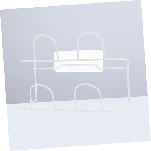 Miniatura 5 de ARTIBETTER Zapatero de pared de doble capa para zapatillas, organizador de almacenamiento que ahorra espacio para baño, dormitorio y cocina, diseño