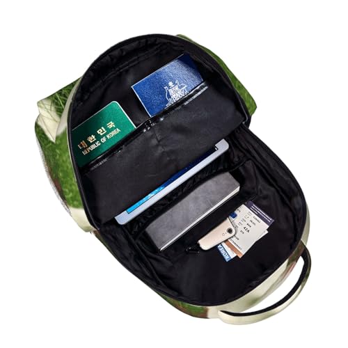 Sac à dos imprimé chèvre EdWal original avec grand compartiment ordinateur - 4