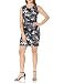 Lark & Ro Women's Sleeveless Printed Sheath Dress