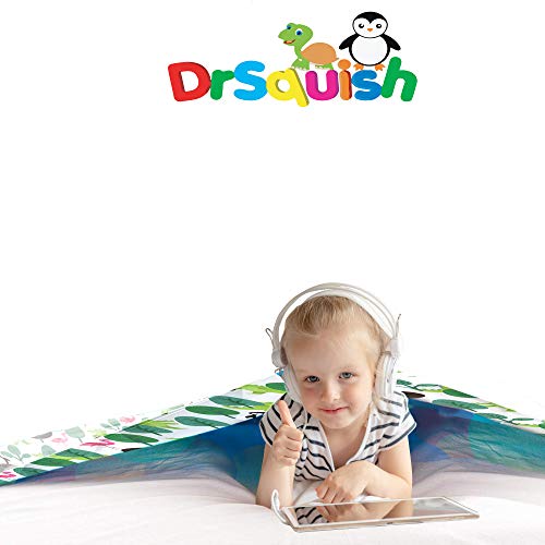 Sensory Blanket For Kids - Comfortable Compression Bedding - Cuddle Light Soft Sheets - Stretchy Lycra Quality Blankets For Boys, Girls & Toddler (Full, White And Green) #TOP6