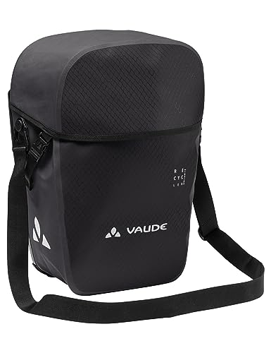 VAUDE Aqua Back Pro Single - Fahrradtasche - 1 Hinterradtasche (24 Liter) in schwarz - wasserdicht, einfache Befestigung - Made in Germany