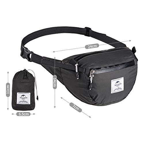 Naturehike Lightweight Waist Bag, Fanny Pack Cyclist,Hiking Outdoor Sports