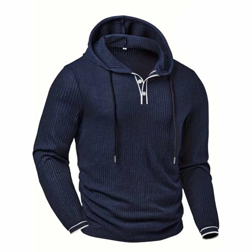 Pull col roulé slim en maille fine pour homme avec coudières style chic décontracté en gris