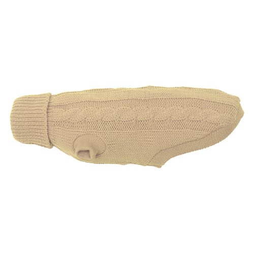 Wolters Cat&Dog 39401 Zopf-Strickpullover 40 cm, beige