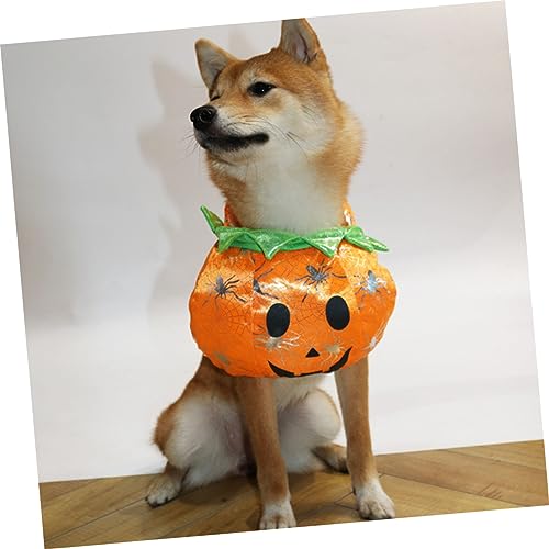 Disfraz Halloween Calabaza para Perros y Gatos miniatura 3