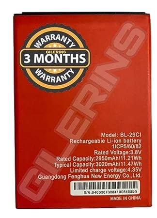 Image of Original BL-29CI Battery for Itel A36 Battery with 3 Month Warranty **** (V00000219)