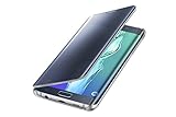 Samsung Clearview Cover EF-ZG928P - Funda para Galaxy S6 Edge+, color azul/negro
