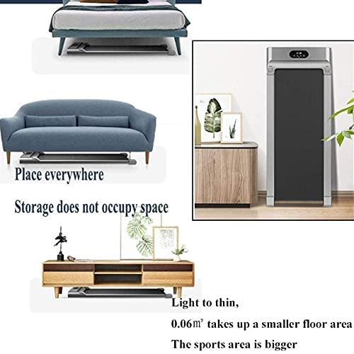 Caminadora plegable portátil para hogar y oficina miniatura 7