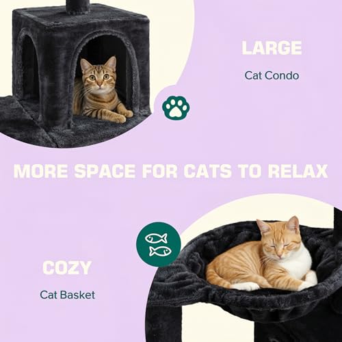 Árbol para Gatos Multi-Nivel con Poste Rascador 29 in miniatura 4