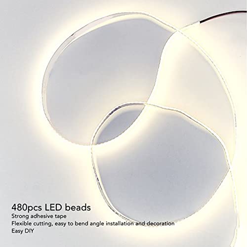 Tira LED COB 10M 480 Leds Alta Brillo Flexible para Exterior miniatura 4