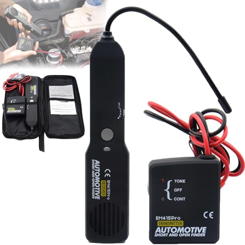 Probador de circuitos automotrices digital de 6-42 V con sonda 2