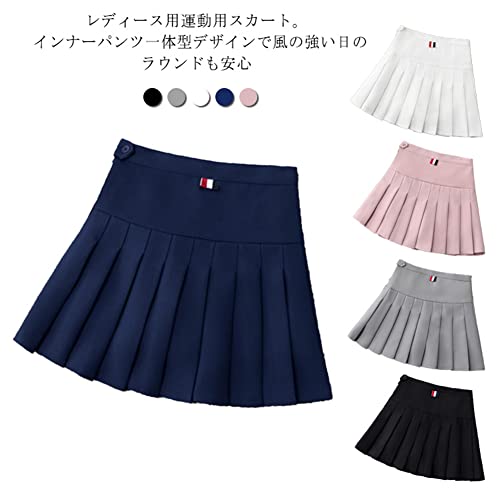 LIUQIAN ゴルフスカート XL ブラック