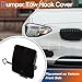 ACROPIX Front Car Bumper Tow Hook Cover Tow Cover Cap Black Fit for BMW 1 Series F20 F21 2011-2014 No.51117292947 - Pack of 1
