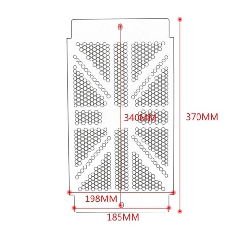 Cache radiateur Speed Twin 1200 grille calandre finition premium