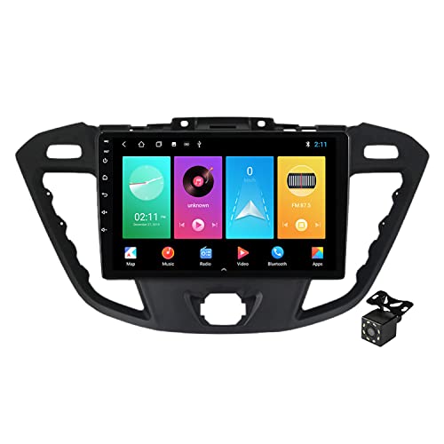 Charmstep Android 11 Autoradio per Ford Tourneo/Custom 1/Transit 2012-2021 Lettore Multimediale 9" Touch Screen Supporto Carplay/GPS/Bluetooth/Controllo del Volante/FM AM RDS,M150s/2+32g