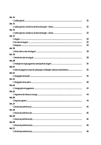 Locação e Despejo lei n. 8.245/91 Comentada Artigo por Artigo