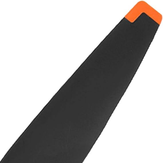 Foldable Propellers Propel Quiet Powerful Flying Improve Endurance RC Drone Quadcopter Replacement Accessories Remote Control Aircraft Drones Accessory Parts, Orange and Black