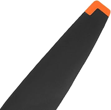 Foldable Propellers Propel Quiet Powerful Flying Improve Endurance RC Drone Quadcopter Replacement Accessories Remote Control Aircraft Drones Accessory Parts, Orange and Black