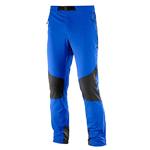 Salomon Wayfarer Mountain M Pantalones Largos, Hombre, Azul (Surf...