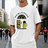 T Shirts for Mens and Womens Sports and Leisure Fashion Simple Printed Pullover Short Sleeve T Shirt Top Shirts for (White, XL) #2