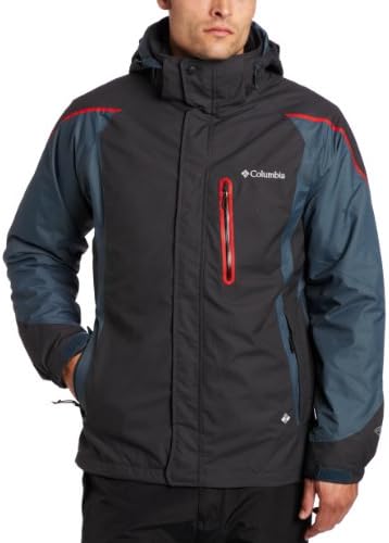 men's free country colorblock hooded jacket