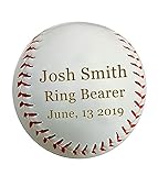 Custom Customized Personalized Synthetic Leather Baseball Gift for Him, for Her, for Boys, for Girls, for Husband, for Wife, for Them, for Men, for Women, for Kids - Your Message Engraved