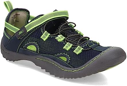 JBU by Jambu Women's Tahoe MJ Water Ready Sneaker, Navy/Kiwi, 7 | Image 3