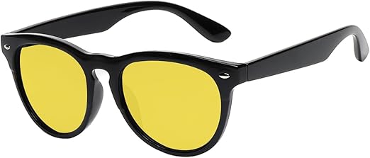 Night Vision Driving Glasses Anti Glare Polarized Night Yellow Driving Sunglasses Men and Women