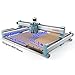 Genmitsu CNC Router Machine 4040-PRO + X-axis Extension to 6040 Kit + Threaded Inserts 2040 MDF Spoilboard
