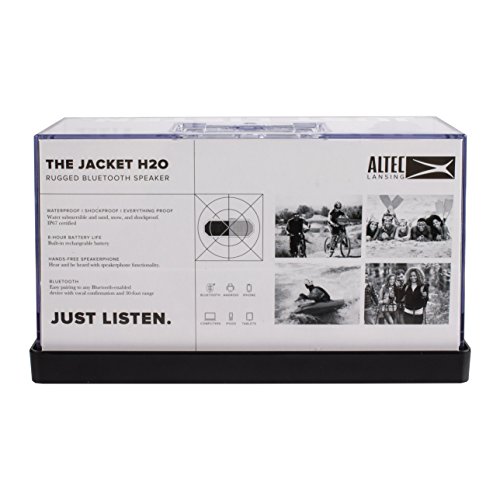 Altec Lansing Imw457 Jacket H2O Indoor Outdoor Bluetooth Speaker, White #TOP4