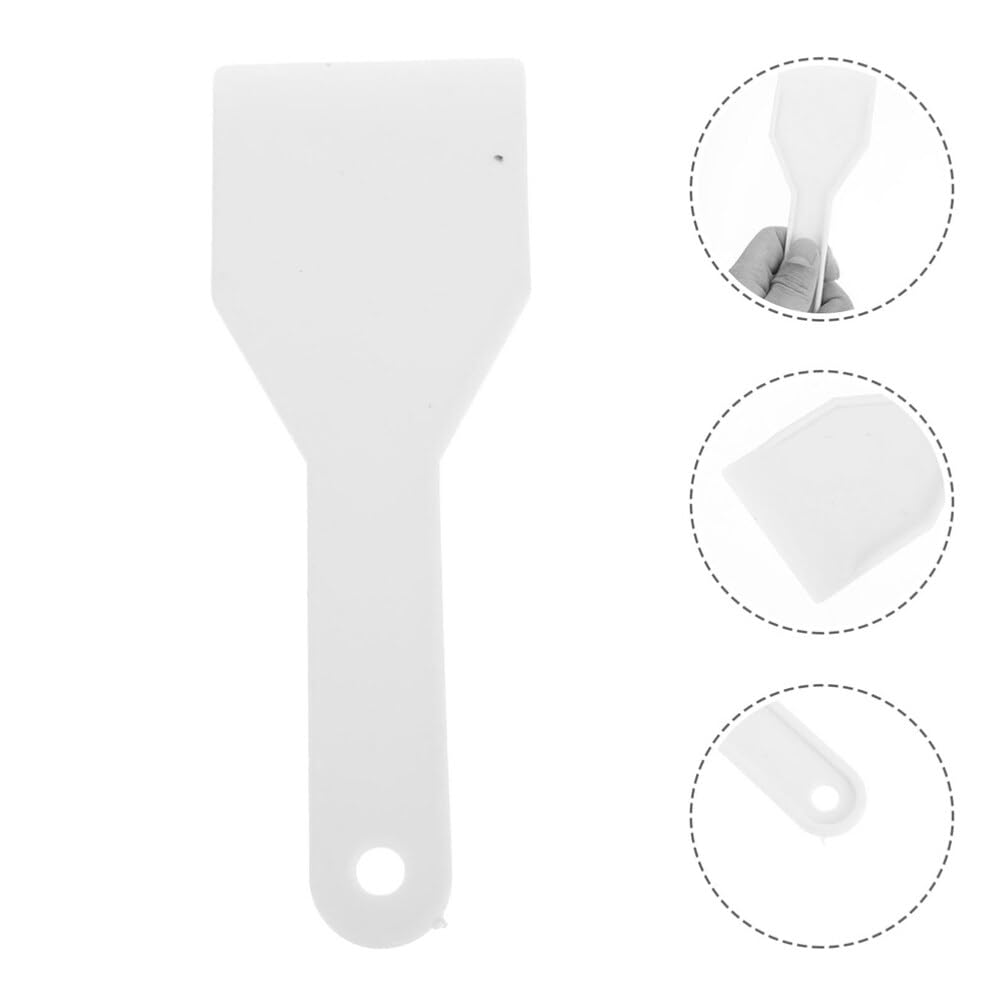 Garneck Plastic Refrigerator Ice Shovel Ice Scraper, 4pcs Defrost Shovel Snow Ice Remover Scoop Freezer Shovel Defroster Cleaning Freezer