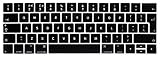 HRH Touch Bar Silicone Keyboard Cover Compatible for Newest MacBook Pro with Touch Bar 13 Inch and...
