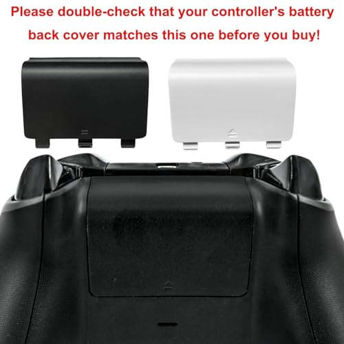 Image of 4 Pack Battery Back Cover for Xbox One S /X Controller Battery Back Pack /Shell Cover Repair Part for Xbox One S /X Controller,NOT for Xbox Series X /S