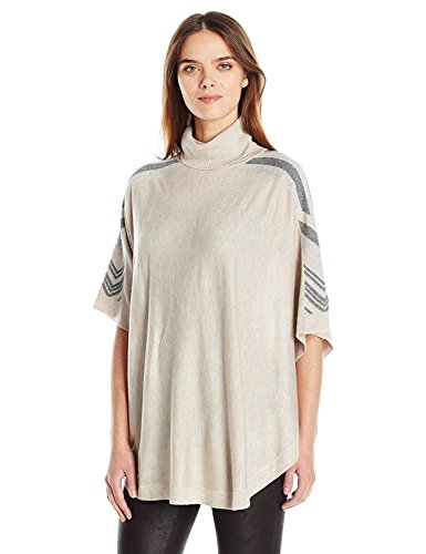 Splendid Women's Pinnacle Poncho, H.Wheat, XS/S