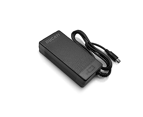 Ducati E-Scooter Charger 42v, Caricatore Monopattino Elettrico, Alimentatore 42 V, Caricabatterie, Batteria Litio, Pro-I...