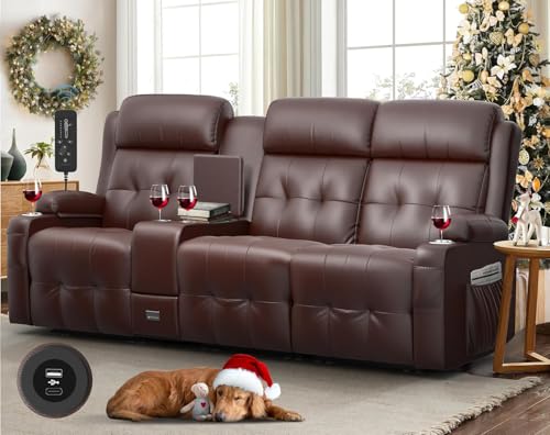 Best Reclining Couch for Heavy Person: Comfort Meets Durable Design 5 Aotolo Recliner Sofa, Massage Reclining Sofa 3 Seater Sets Heavy Weight Capacity, RV Loveseat Couch Clearance with Console, USB, Type C Port, Storage, Cup Holders, Wall Hugger Chair for Living Room