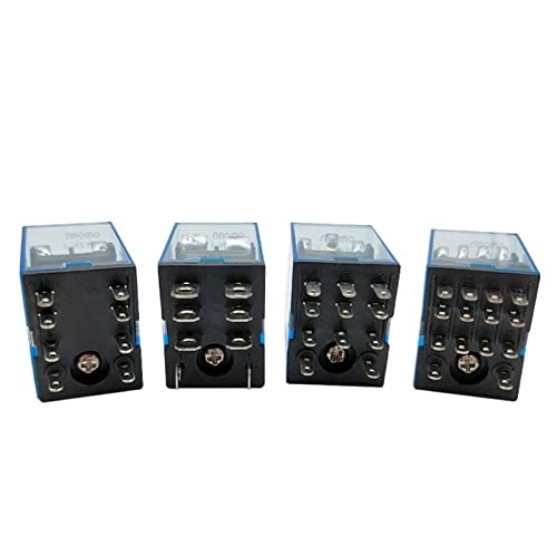 Relais 220V AC MY2NJ avec support de base DPDT micro mini pour circuit électronique