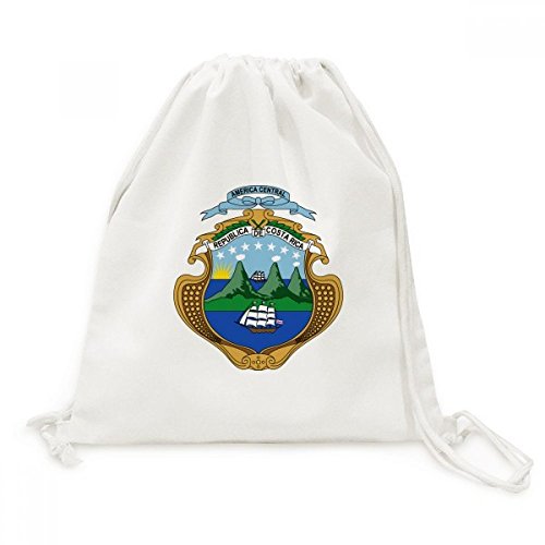 Sac à dos en toile Costa Rica grand compartiment avec cordon de serrage pratique