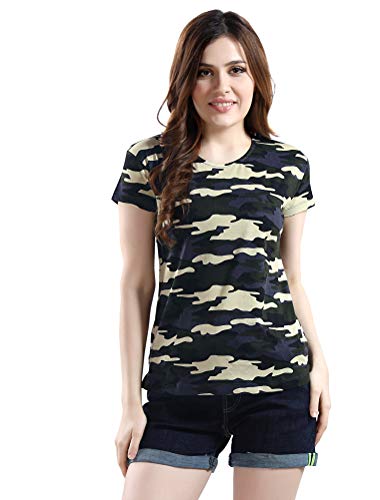 Buy AV2 Women Camouflage Printed Top 