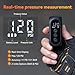 Tiny Pump Bike Pump with Gauge Portable Ultra-Mini 120PSI Electric Bicycle Pump Type-C Rechargeable Battery，Auto Stop, with Presta and Schrader Valve AT1PRO