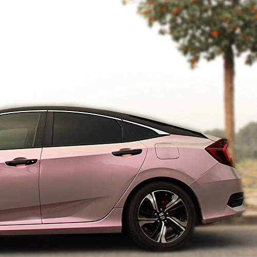 Hohofilm Fantasy Grey Red Vinyl Wrap Chameleon Color Car Stickers With Air Release Wrapping Film Decal Sticker For Automobile,60"X12" #TOP2