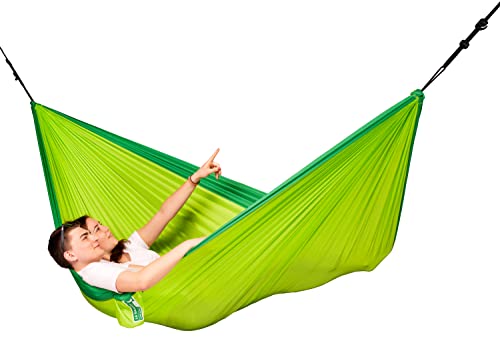 La Siesta Colibri 3.0 Palm Doppel-Reisehängematte mit Befestigung