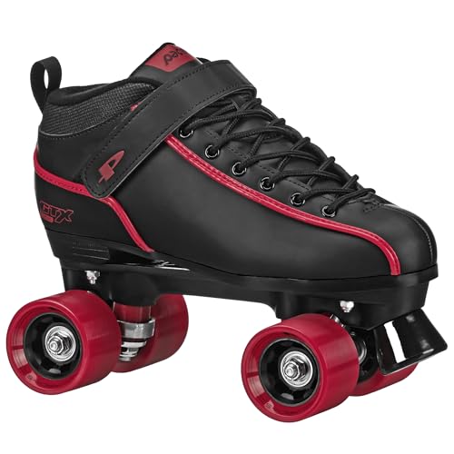 Pacer GTX Quad Indoor Speed Roller Skates Red M8/W9