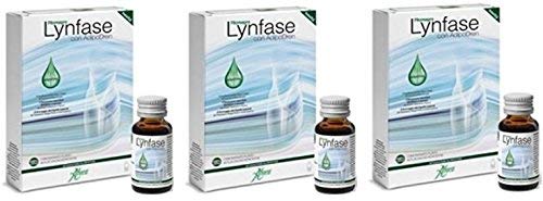 ABOCA -FITOMAGRA LYNFASE CONCENTRATO FLUIDO 3 CONFEZIONI DA 12 FLACONCINI drenaggio dei liquidi corporei, sostegno linfatico e venoso
