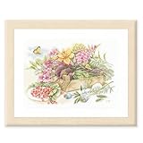 MATÉRIAUX DE QUALITÉ – Matériaux EURPÉENS de première qualité. Fil DMC broderie doux et durable avec un tissu Zweigart robuste. PROFITEZ DE VOTRE LOISIR CRÉATIF sans tracas. AJOUTEZ AU PANIER.