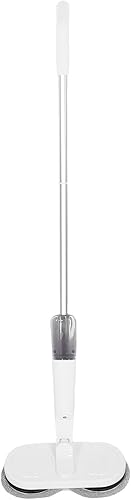 Cordless Electric Mop Powerful Floor Cleaner with Light Water Spray Large Water USB Rechargeable for Home Office Cleaning ABS Stainless Steel