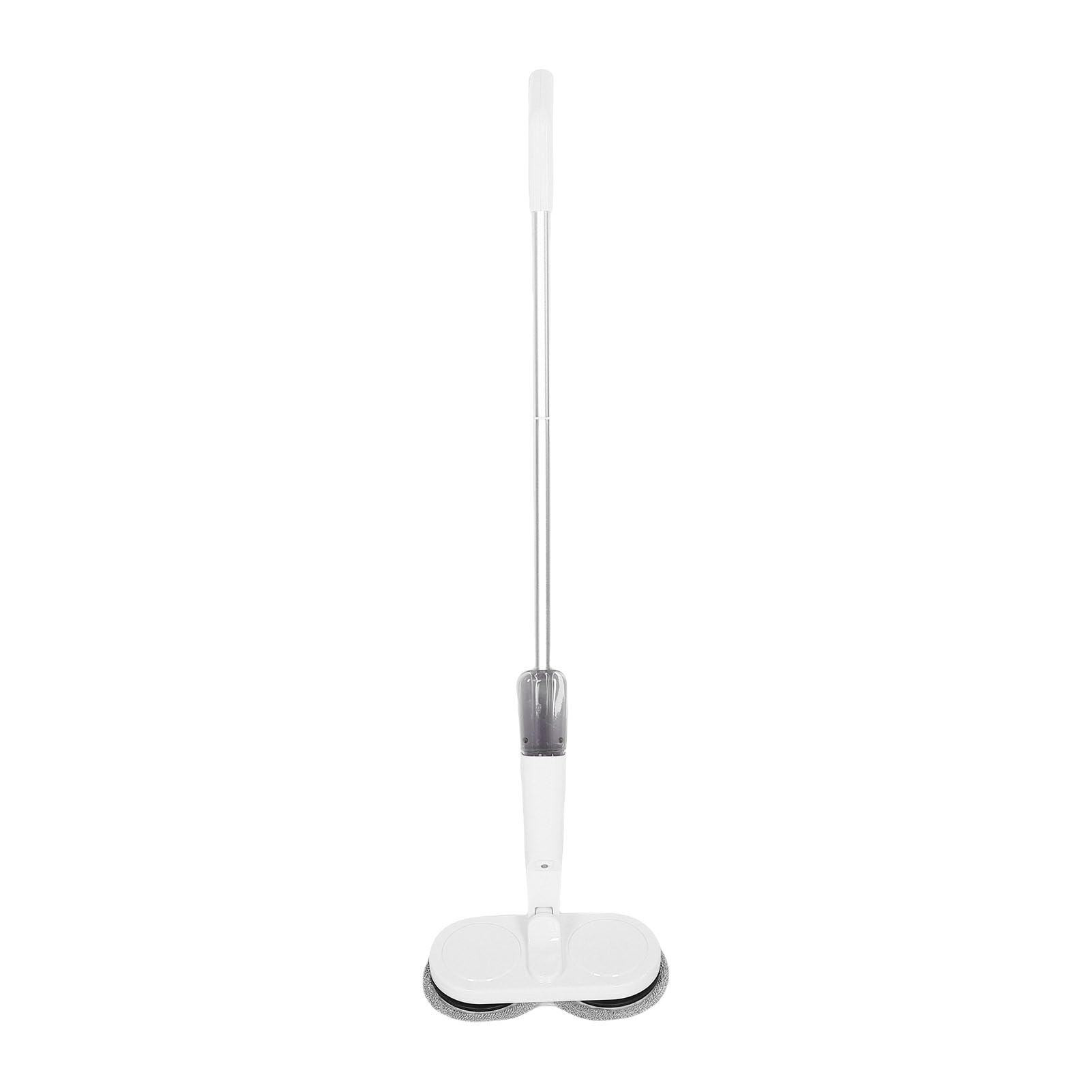 Mopa eléctrica inalámbrica potente con depósito de agua grande para limpieza en seco y húmedo, color blanco