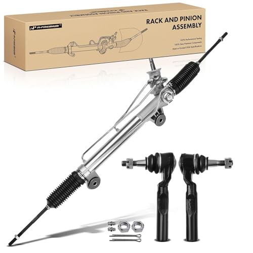 A-Premium - Hydraulic Power Steering Rack and Pinion Compatible with RWD Chevrolet & GMC Models - Silverado 1500, Sierra 1500, 1999 2000 2001 2002 2003 2004 2005 2006, with Outer Tie Rod Ends