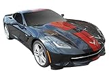 Phoenix Graphix 2014 2015 2016 2017 2018 2019 Corvette Coupe Dual Racing C7 Decal Stripes Kit - RED